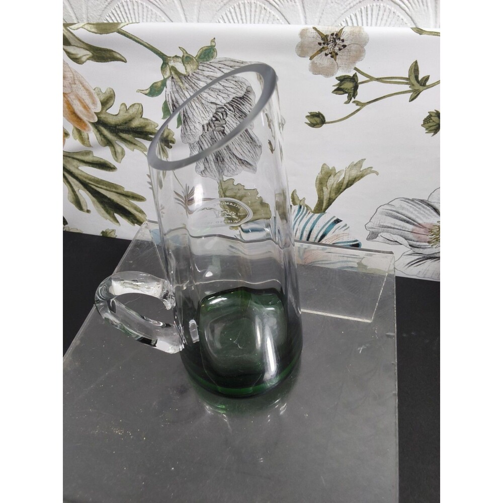Tellamore Dew The Legendary Irish Whisky Vintage Barware Pitcher Bar Green